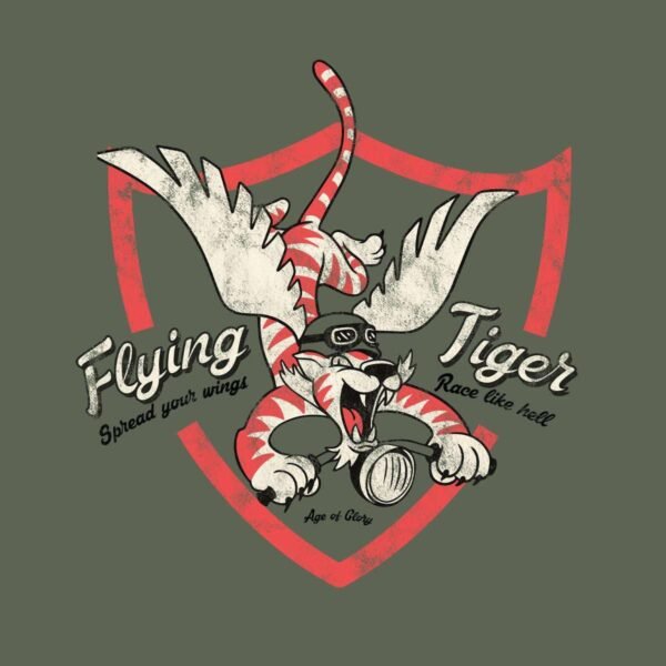 age of glory flying tiger t shirt in green 695886 2000x