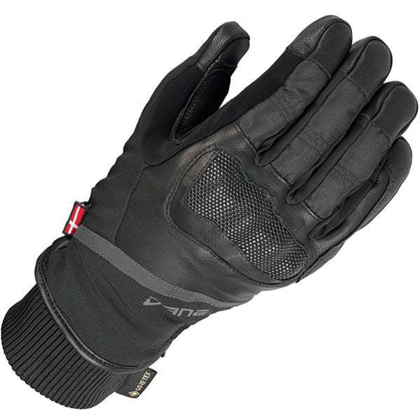 dane arden gore tex motorcycle gloves in black