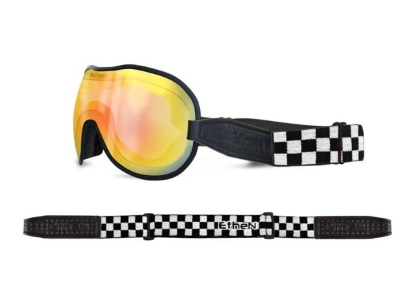 ethen cafe racer goggles black white chequered 369283 2000x