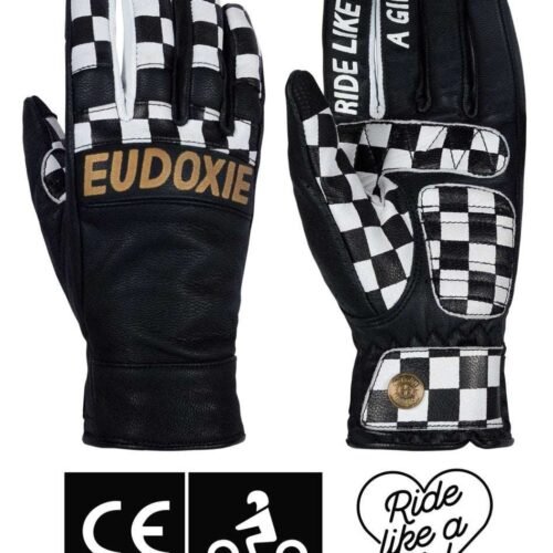 eudoxie lizzy womens gloves in goldblack 628972 2000x