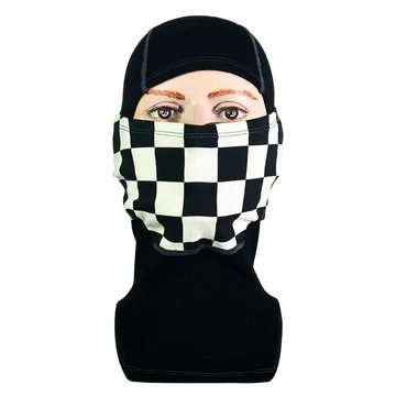 Goldtop Merino Wool Balaclava - Black & White