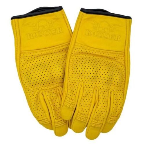 rokker-tucson-perforated-glove-in-yellow