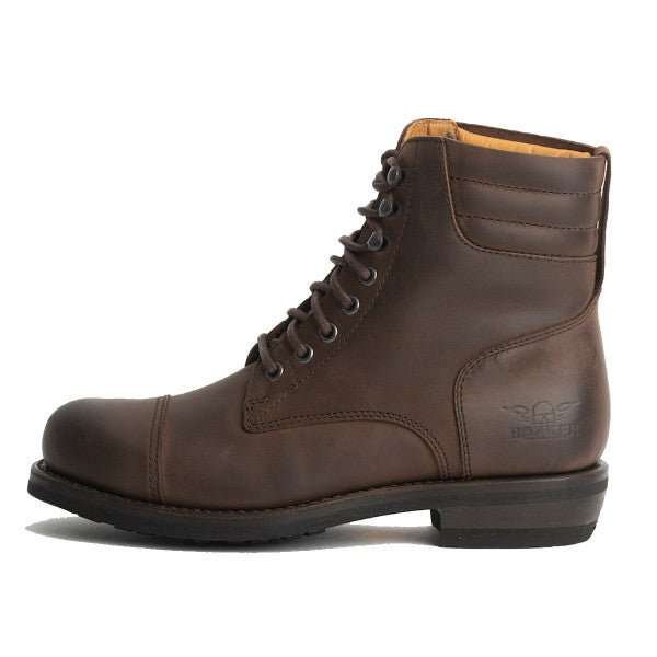 rokker urban racer boot in dark brown