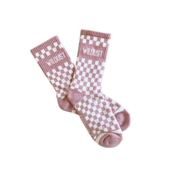 wildust sisters checkboard socks pink 368766 2000x