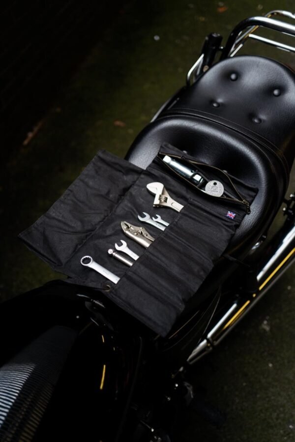 libertatia oilskin tool roll in pitch black jpg