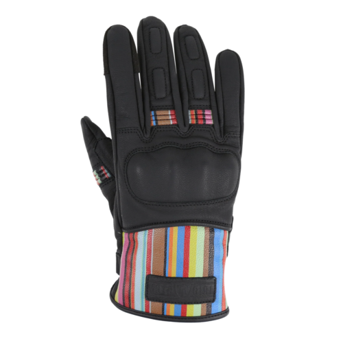 motogirl bessie gloves in stripe png